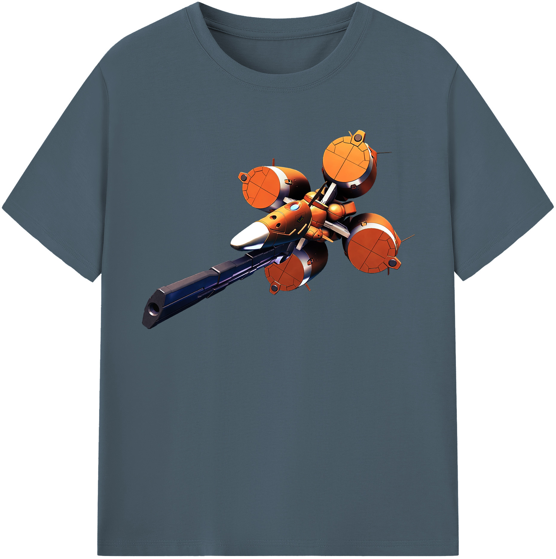 （画像用） 機動戦士ガンダム Mobile Suit Gundam 綿100％半袖Tシャツ（フロントプリント）